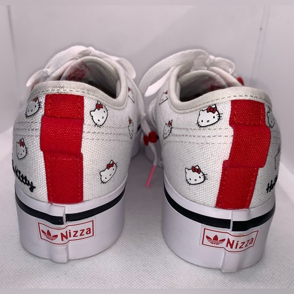 NWOT ADIDAS x HELLO KITTY NIZZA PLATFORM FOR WOMEN Size 8.5 - Picture 4 of 7